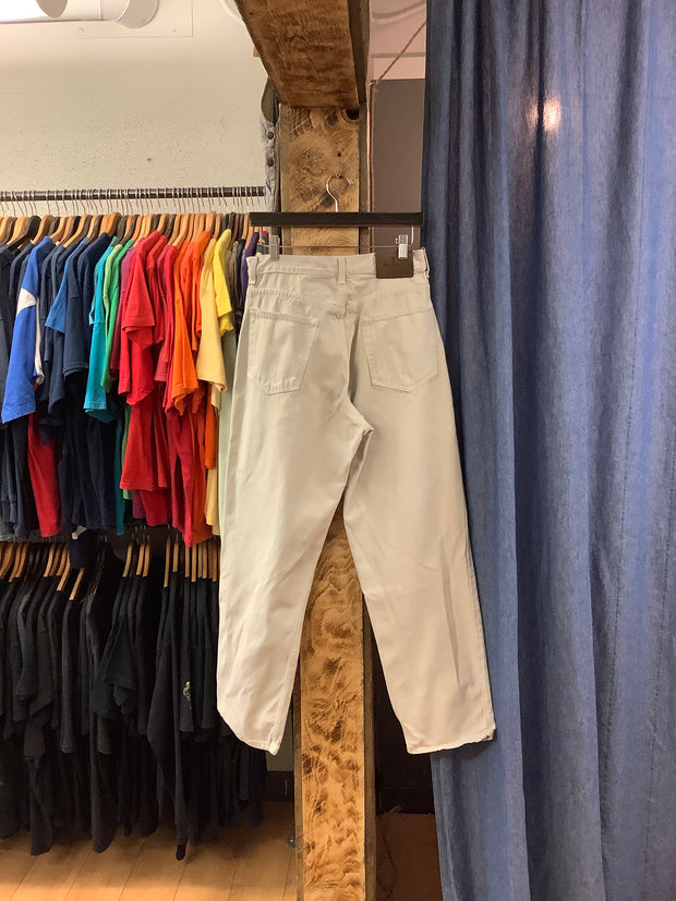 Vintage Calvin Klein Cream Denim Pants - 33x30