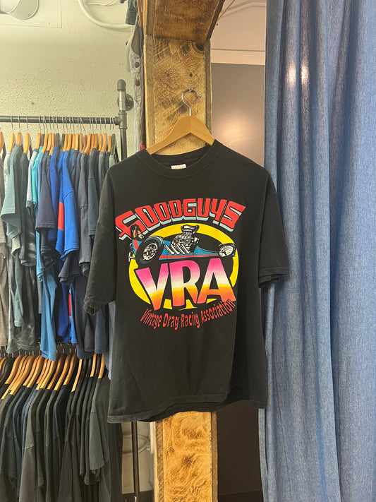 Vintage VRA Black Graphic T-shirt - XL