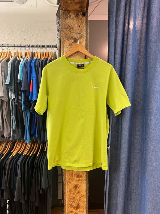 Prive lime green graphic T-shirt - L