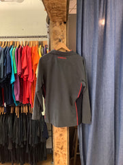 Vintage Red Kap Dark Grey Button Up Shirt - L