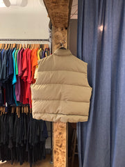 Vintage Woods Cream Puffer Vest - XL
