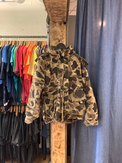 Vintage Camouflage Zip-Up Jacket - XL