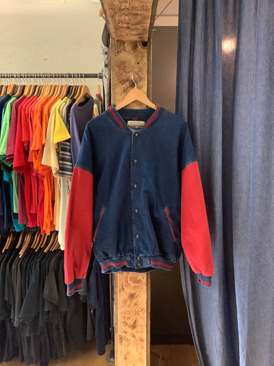 Vintage Canadian Outdoor Blue Denim Jacket - XL
