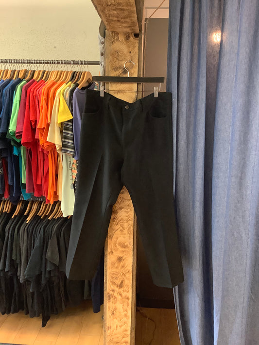 Vintage Wrangler Black Trousers - 38x30
