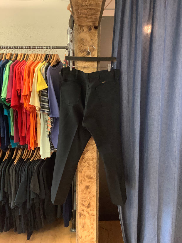Vintage Wrangler Black Trousers - 38x30