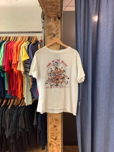 Vintage Puma Mt.sac relays white t-shirt - XL