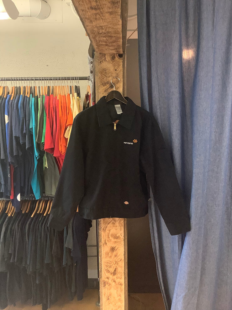 Vintage Dickies Keyera Black Nylon Jacket - XL