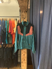 Vintage Descente Blue Nylon jacket - XL