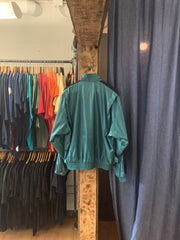 Vintage Descente Blue Nylon jacket - XL