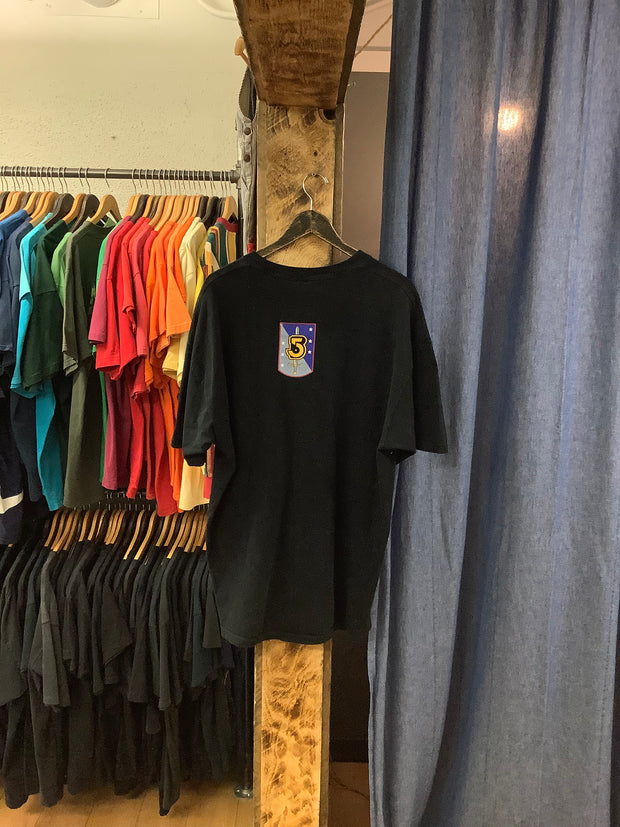 Vintage Babylon 5 Black T-Shirt - XXL