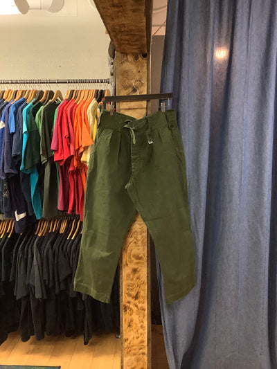 Vintage Olive Cargo Pants - 40