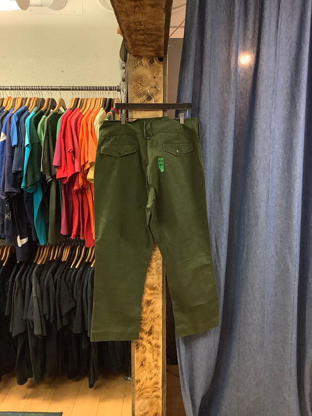Vintage Olive Cargo Pants - 40