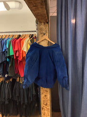 Vintage Joseph Ermano Blue Suede Jacket - L