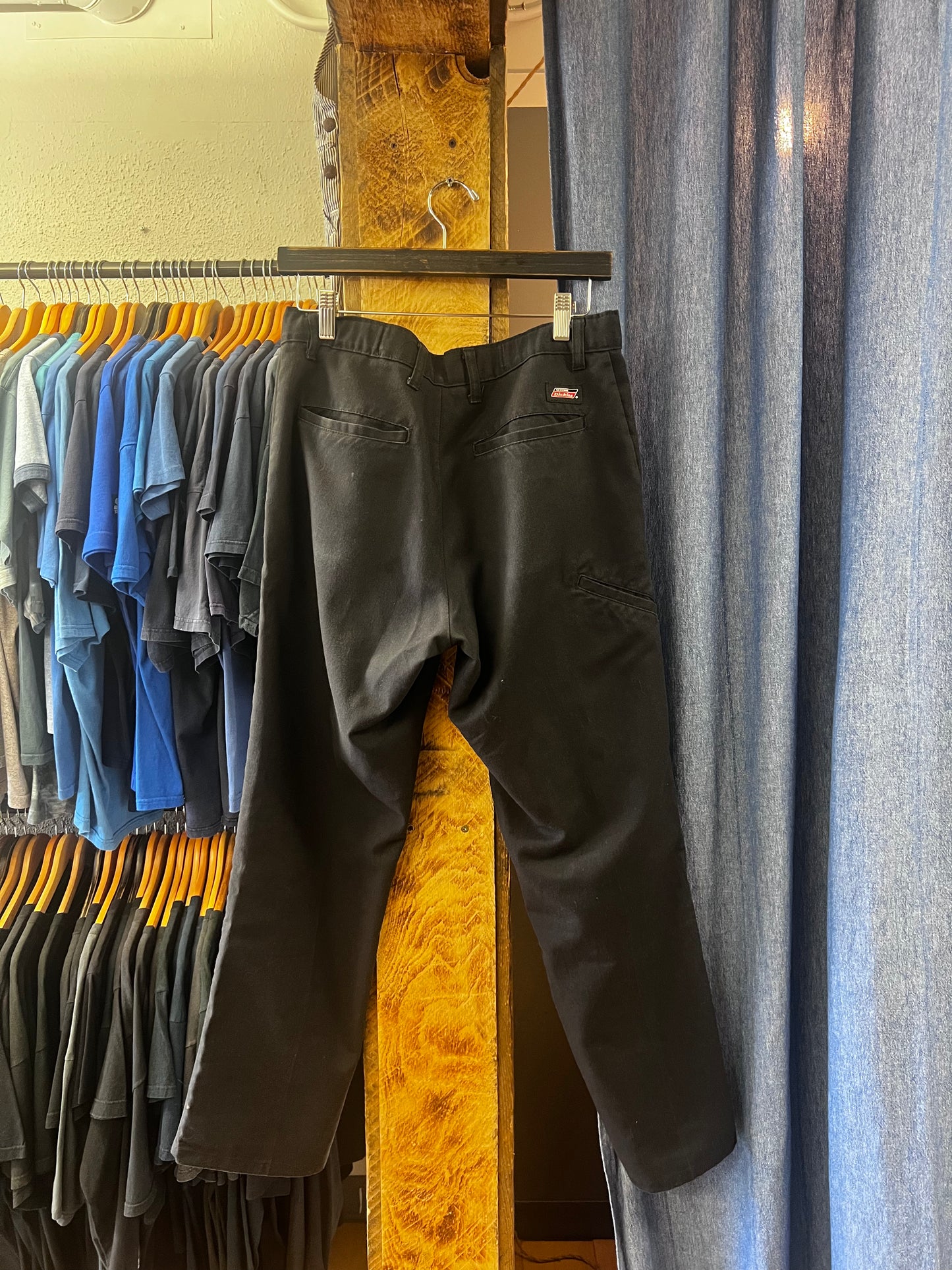 Vintage dickies black formal pants - 30x30