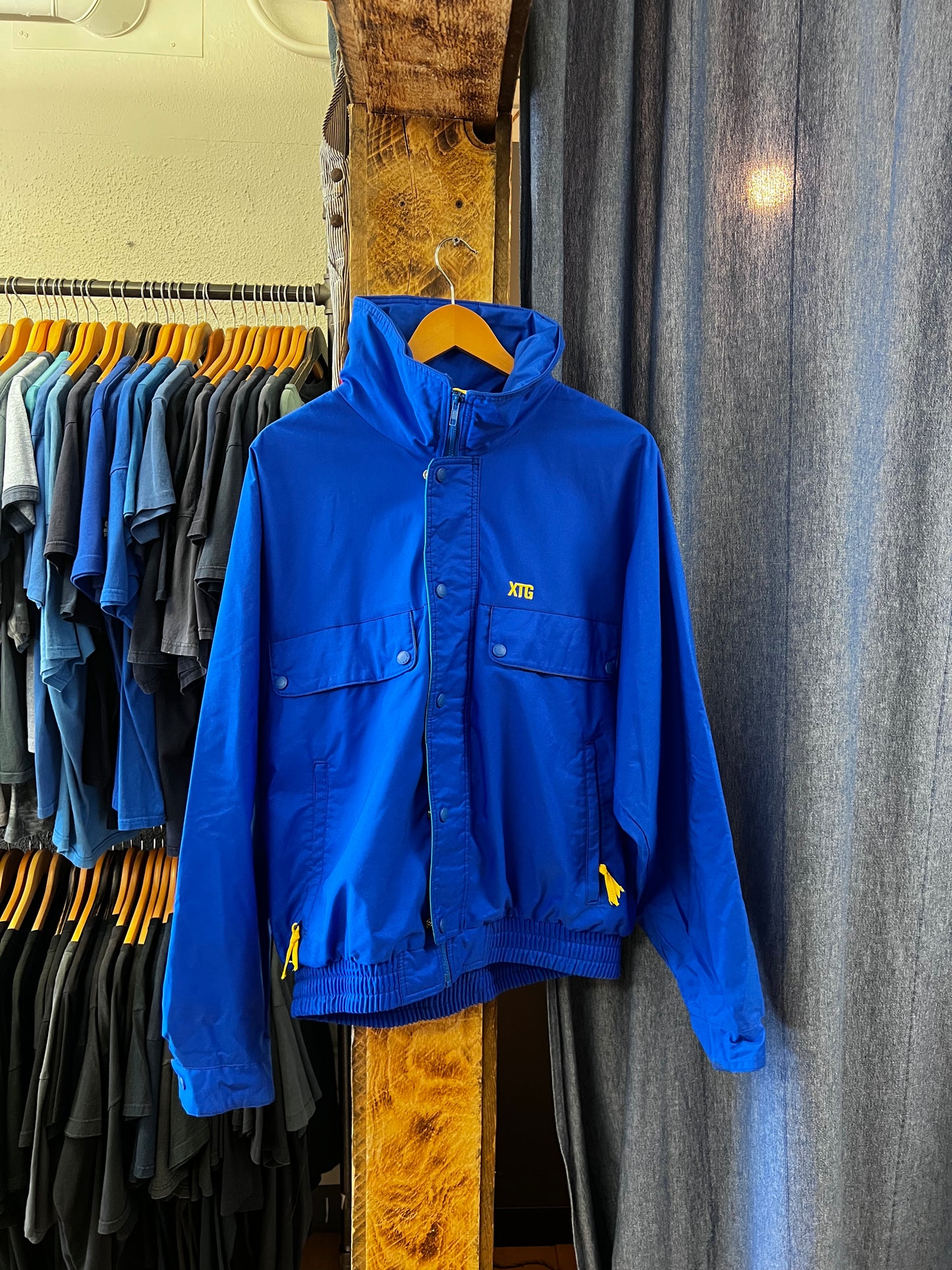 Vintage XTG blue Outerwear jacket - XL