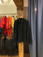 Vintage Timberland Black Quarter Zip - XL