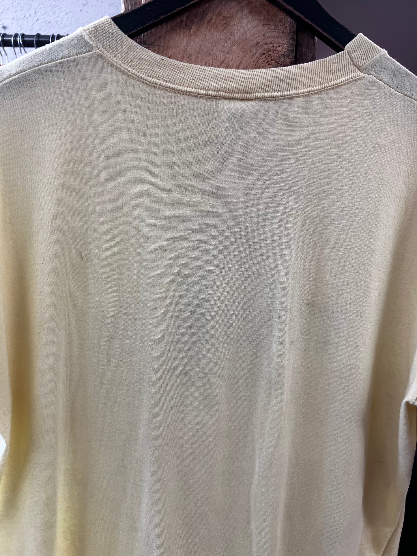 Vintage Jerzees Maxima Yellow Las Vegas Logo Yellow T-shirt - XL