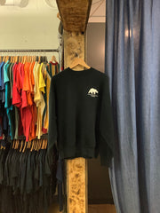 Vintage Fruit Of the loom black Crewneck - XL