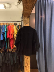 Vintage Weekend Edition Black Curdoroy Zip Up Jacket - M