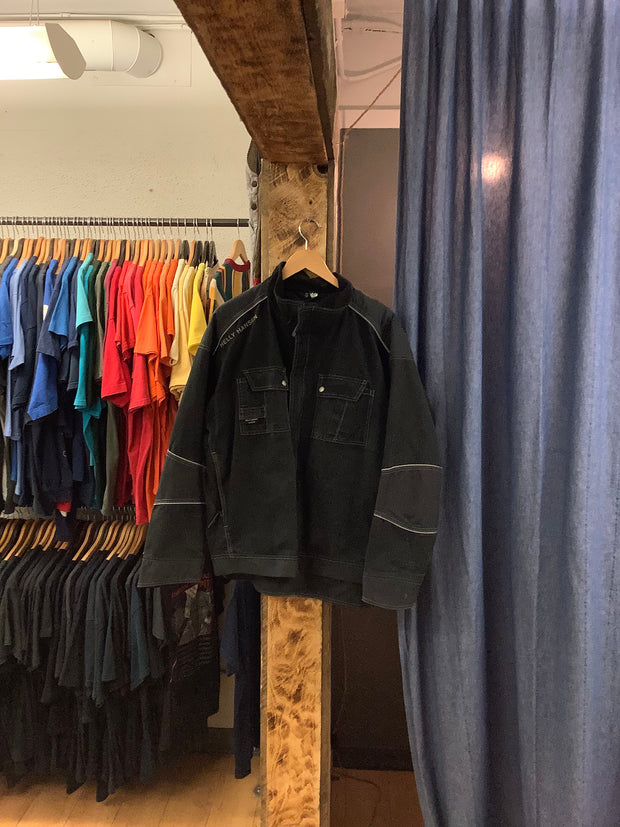 Vintage Helly Hanson Black Zip Up Jacket - XXL