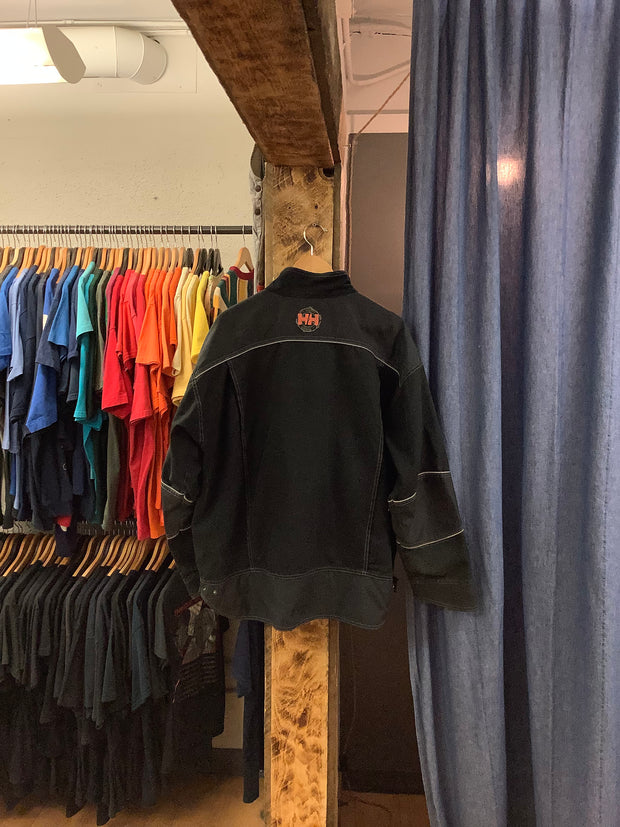 Vintage Helly Hanson Black Zip Up Jacket - XXL