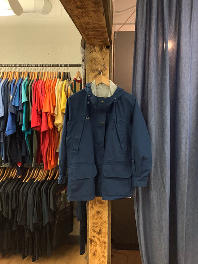 Vintage Far west blue nylon jacket - L