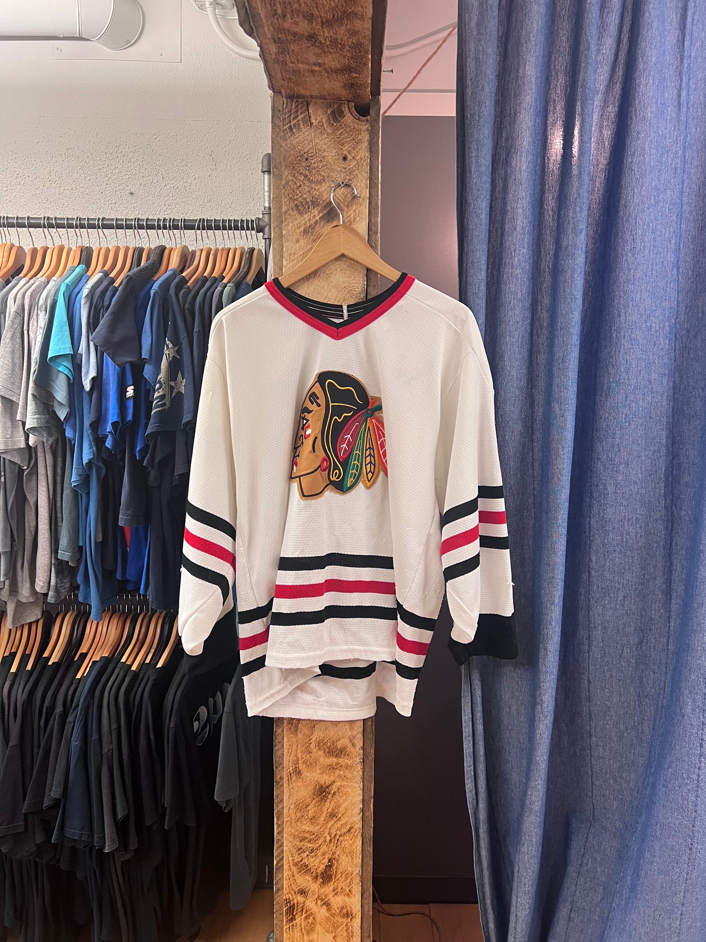Vintage Chicago blackhawks hockey jersey - m