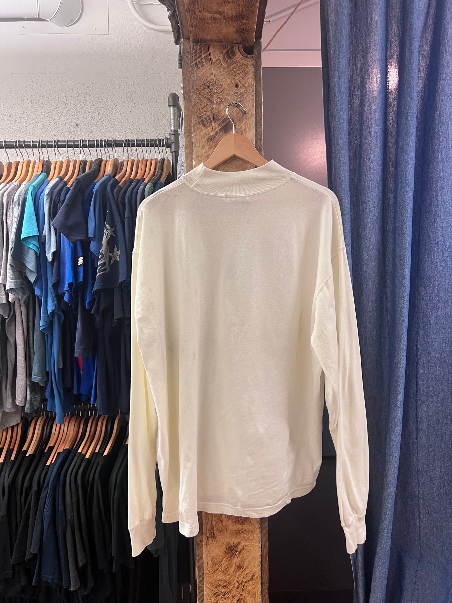 vintage club Monaco white Longsleeve - l