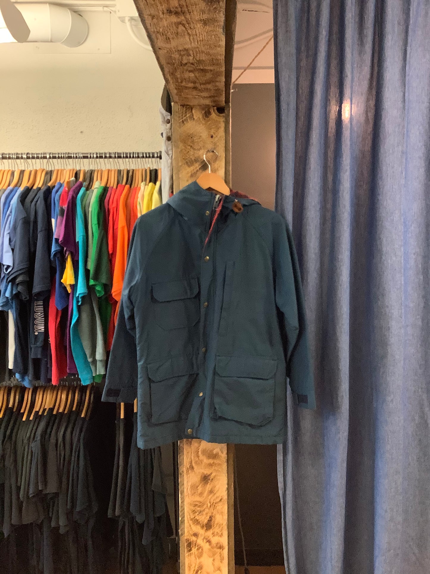Vintage Woolruch Teal Blue outerwear jacket - m