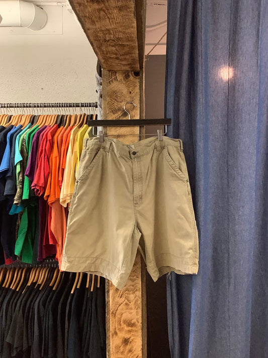 Vintage R&R Khaki Formal Shorts - 38