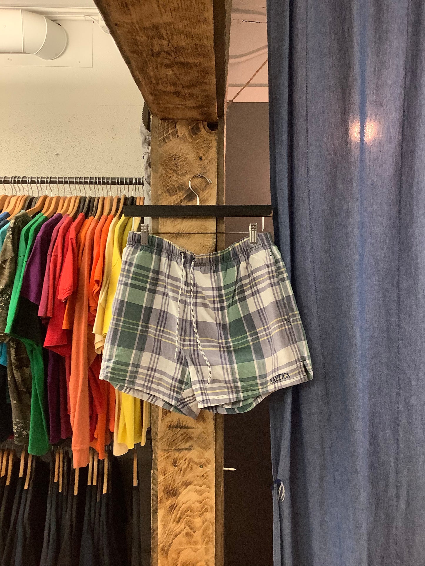 Vintage Nautica Striped Shorts - M