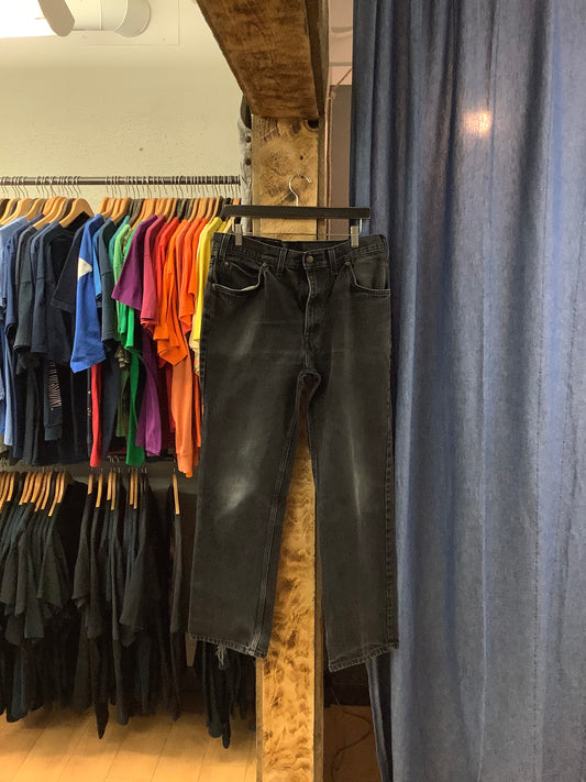 Vintage GWG Faded Grey Denim Pants - 34