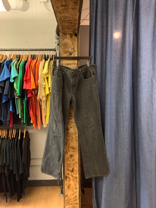 Vintage rebound grey denim pants - 36