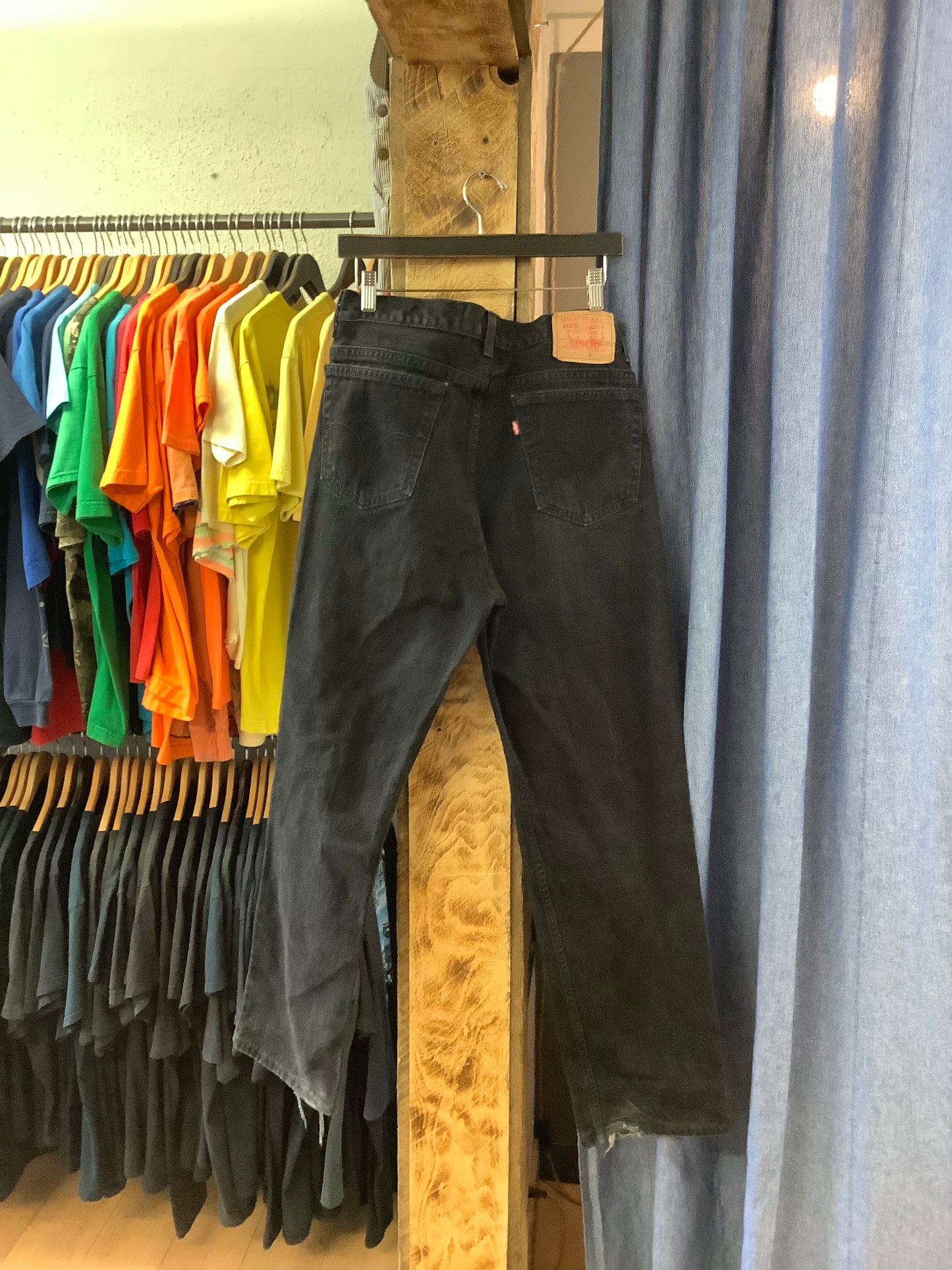 Vintage Levi Strauss black denim pants - 34