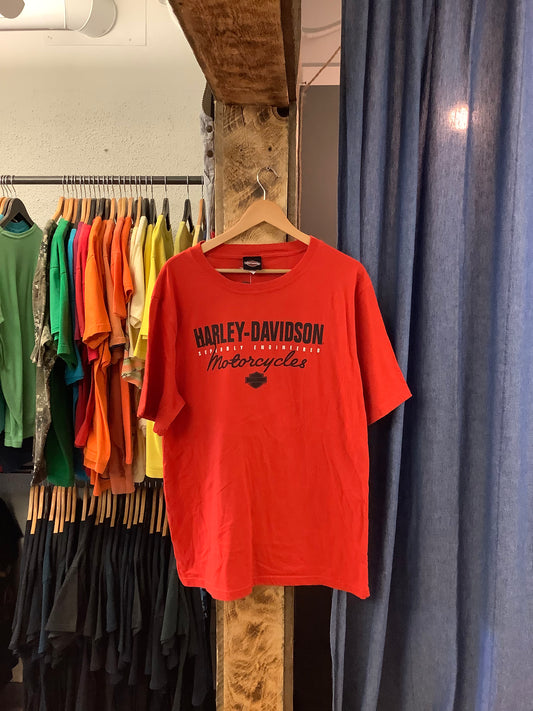 Vintage Harley Davidson Jamaica red graphic t-shirt - XL