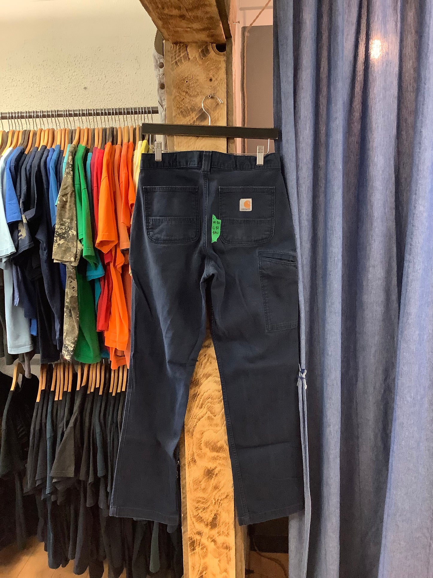 Vintage Carhartt navy casual pants - 30x32
