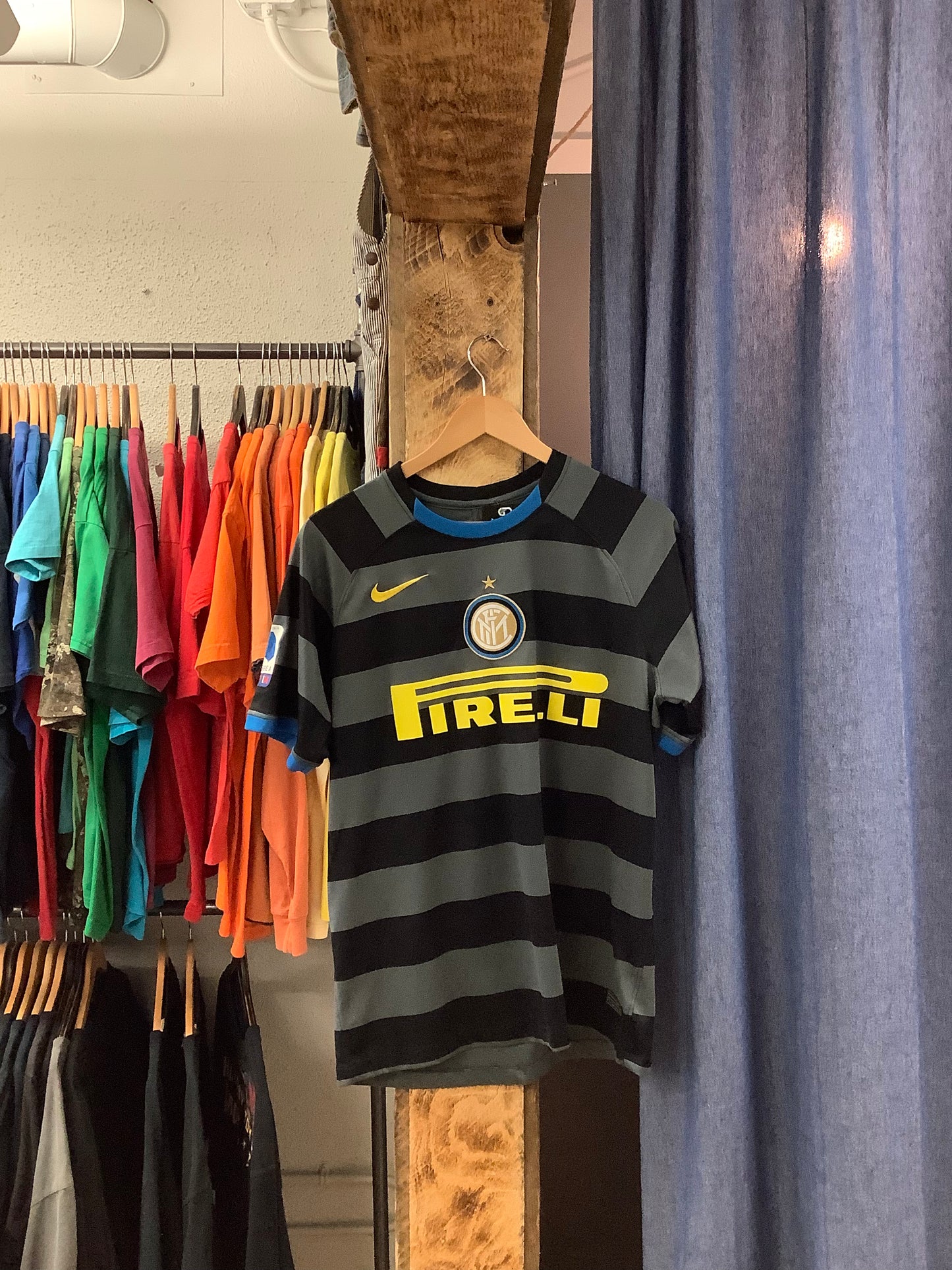 Vintage inter Milan grey jersey - L