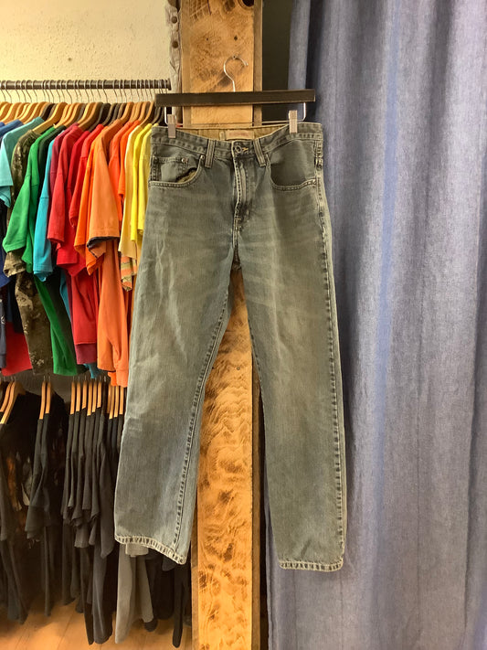 Vintage relaxed fit dark blue jeans - 32x30