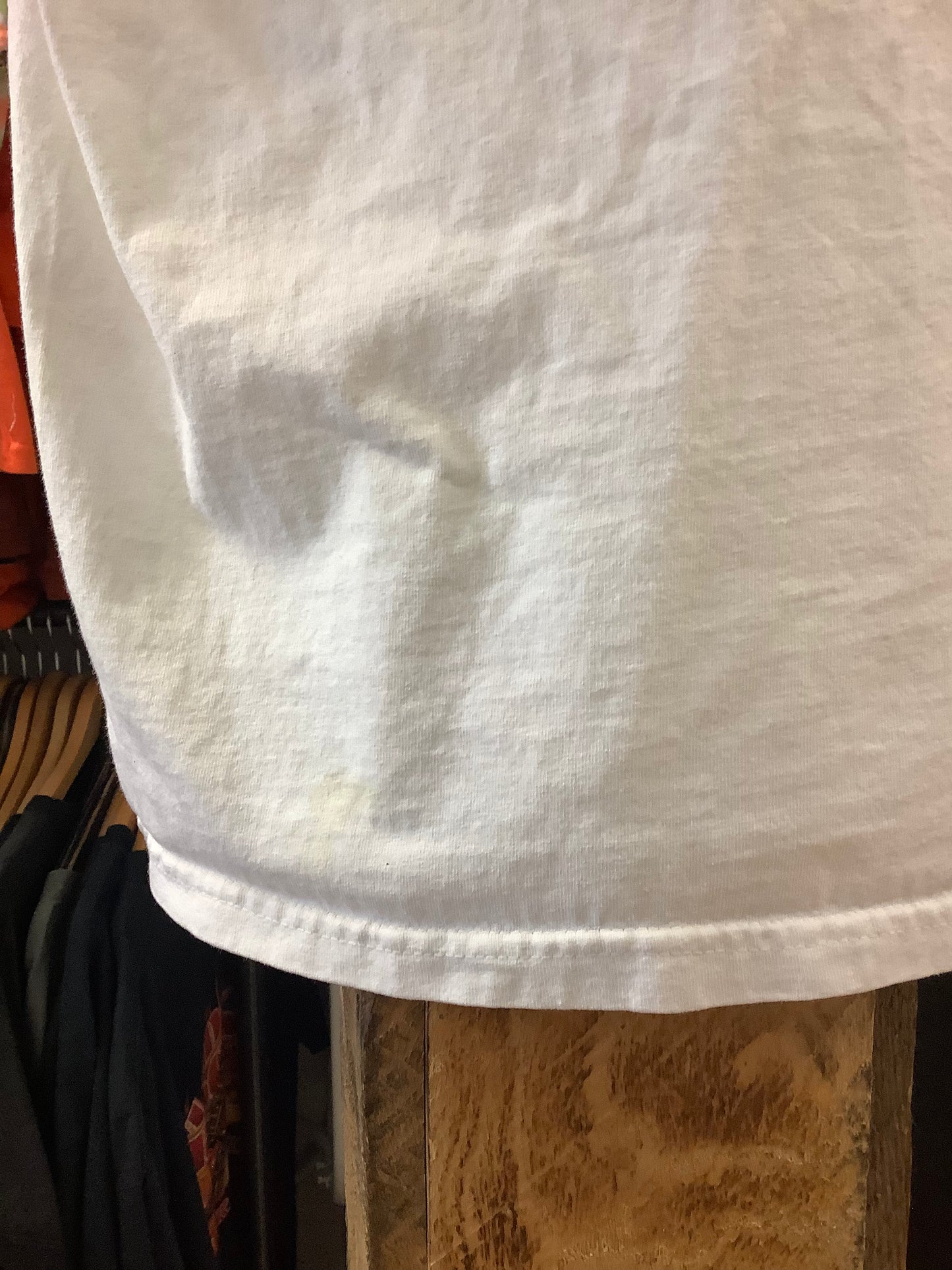 Vintage wear it baseball graphic white t-shirt - XL