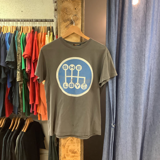 Vintage Shelby graphic grey t-shirt - L
