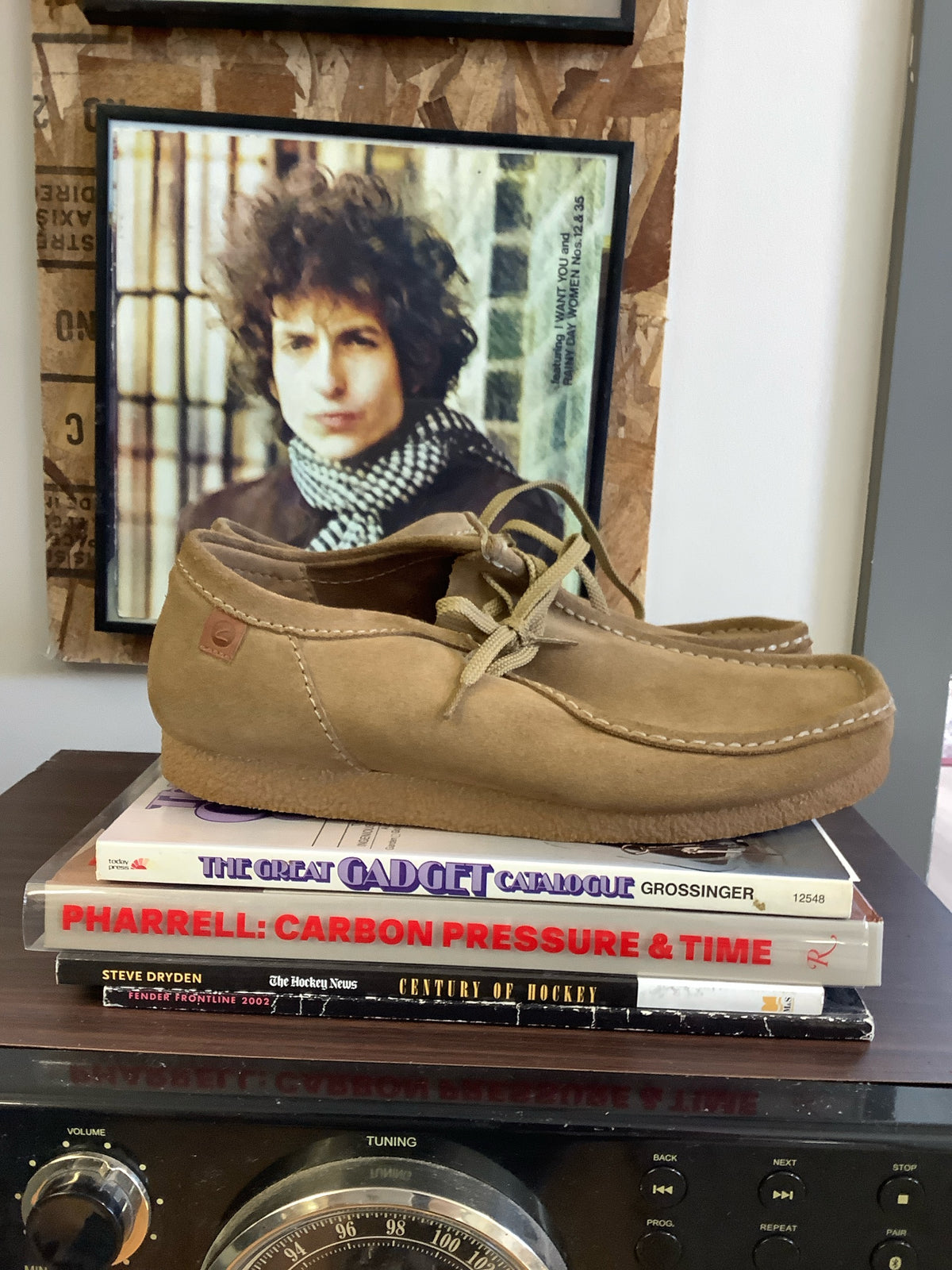 Vintage Clark’s Tan Suede Loafers - 12