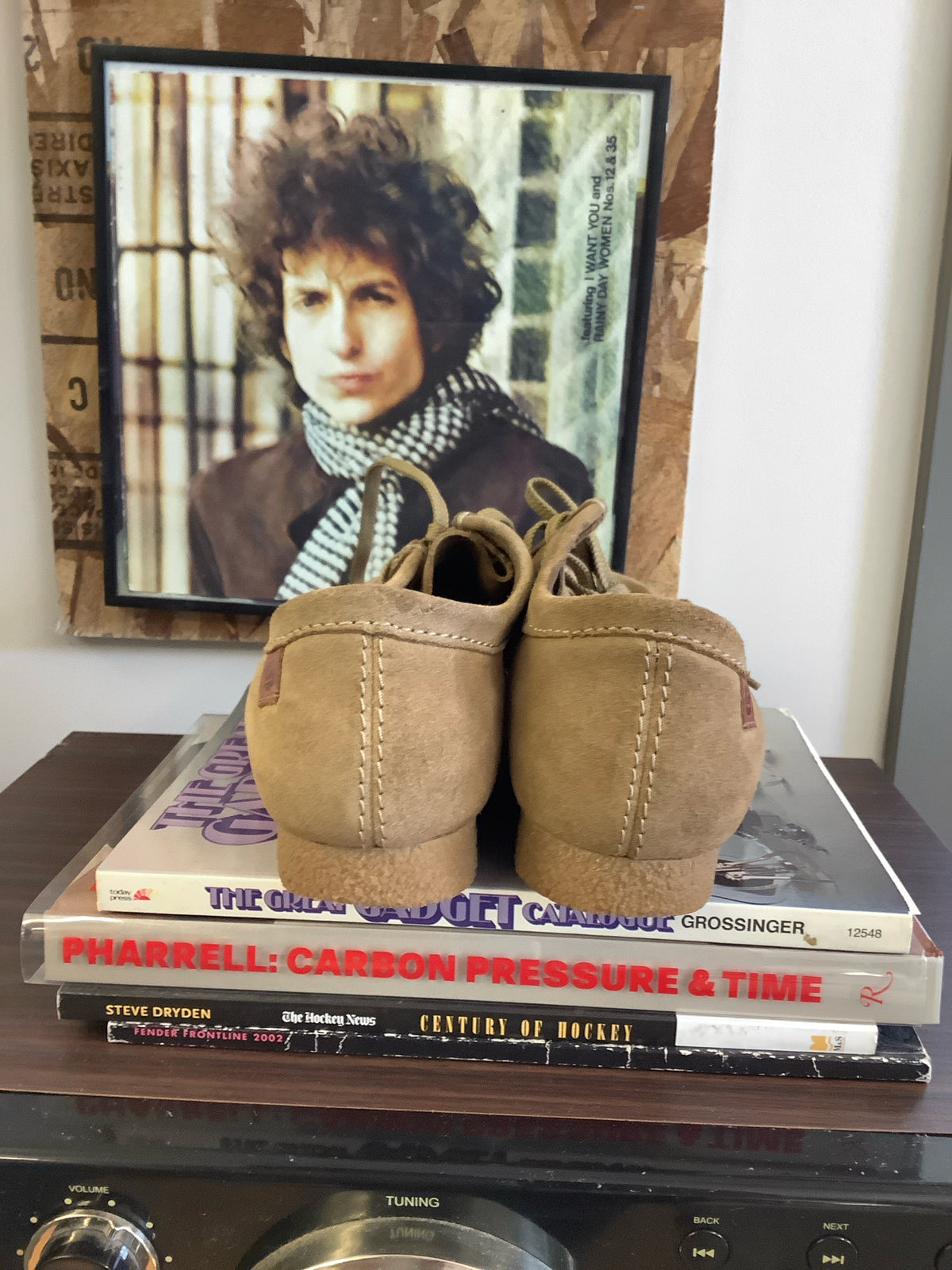 Vintage Clark’s Tan Suede Loafers - 12