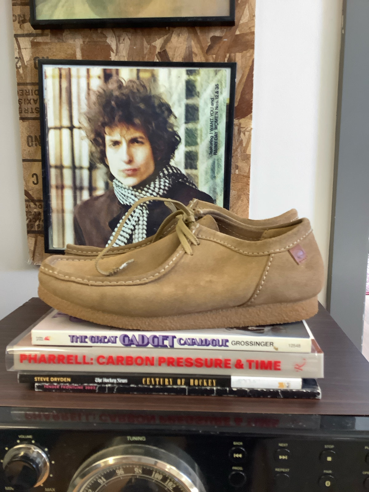 Vintage Clark’s Tan Suede Loafers - 12