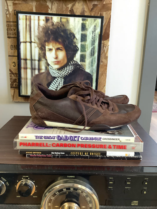 Vintage diesel brown sneakers - 12