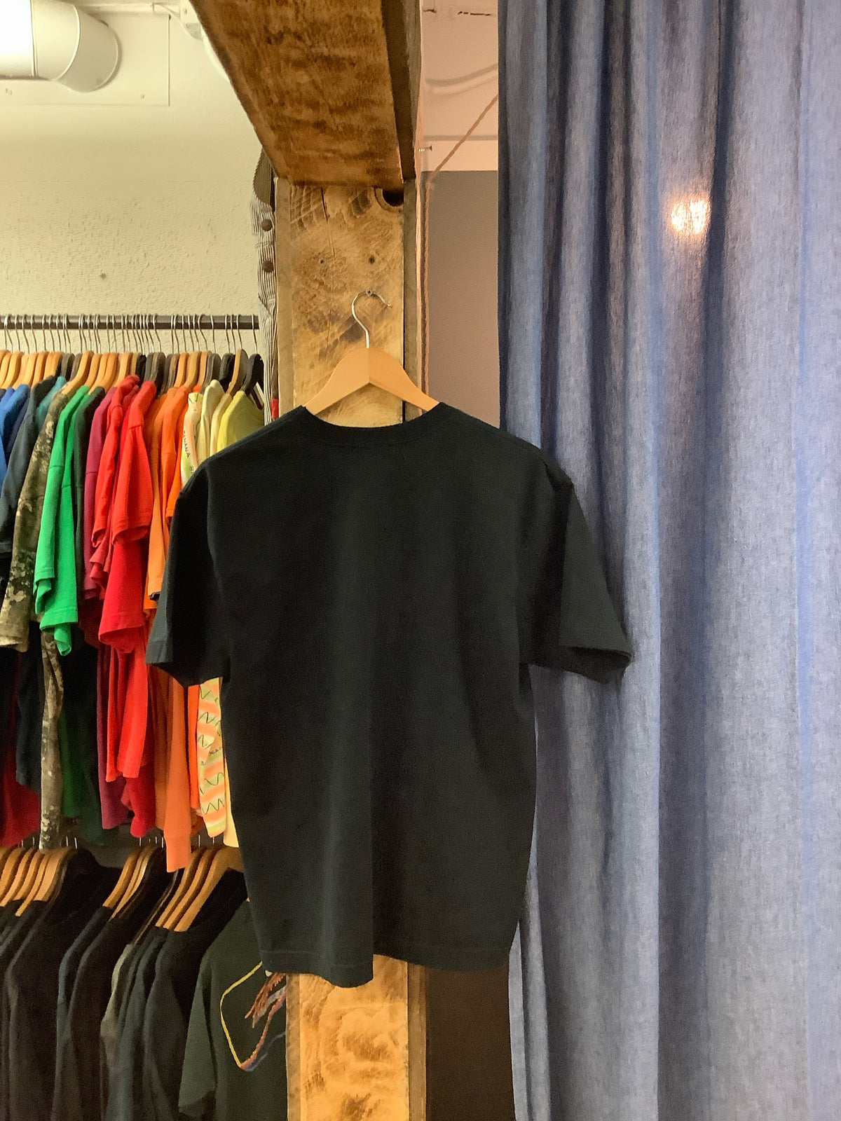 Vintage country black graphic t-shirt - l