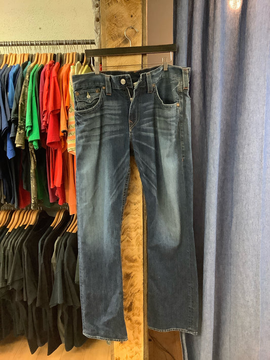 Vintage True Religion Blue Denim Jeans - 38