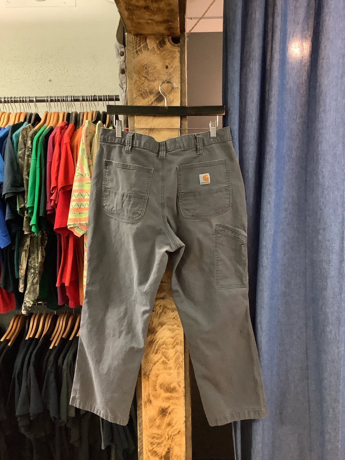 Vintage Carharrt Grey Casual Pants - 35x28