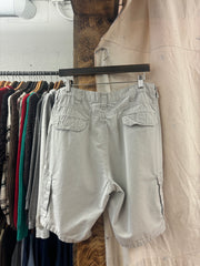 Vintage Wrangler Cargo Cream Shorts - 34