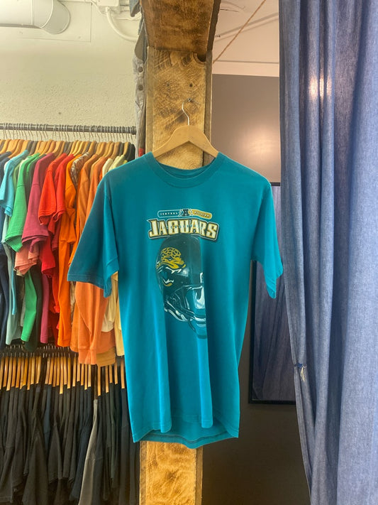 Vintage Jacksonville jaguars turquoise t-shirt - l