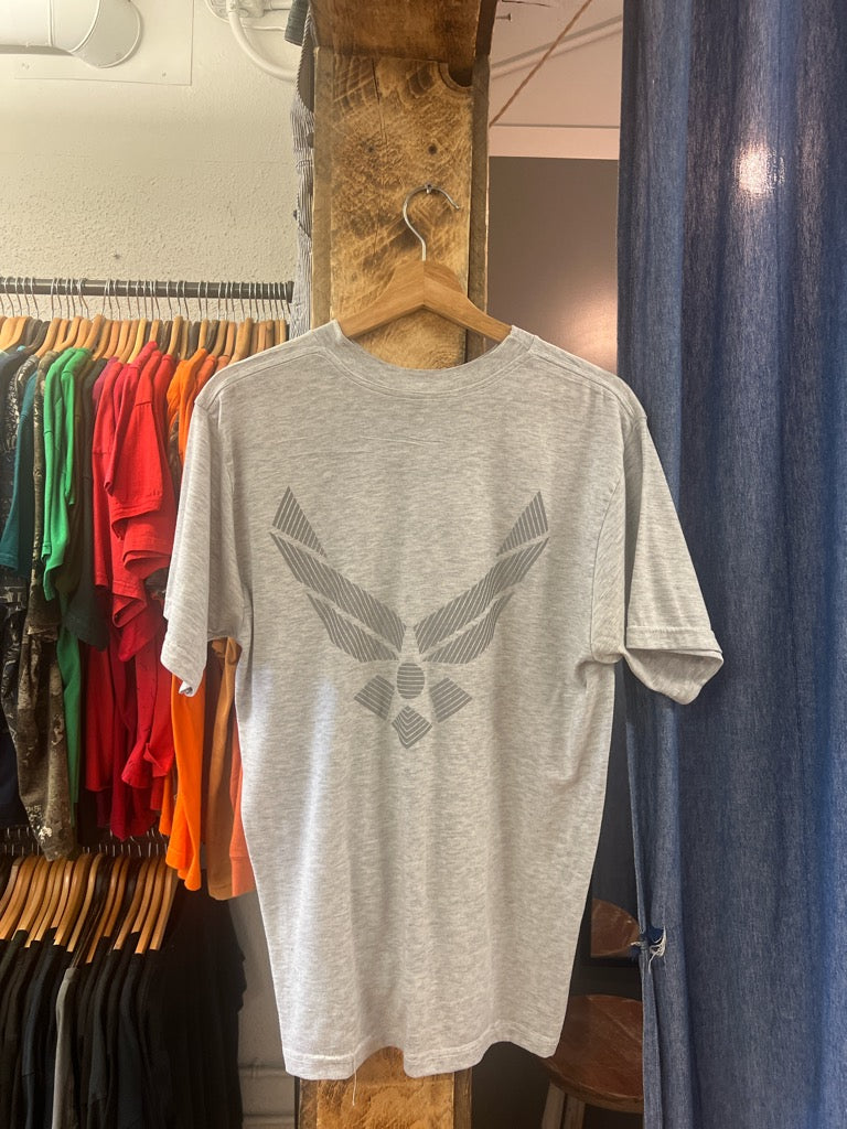 Vintage USAF Grey T-shirt - L